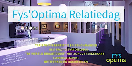 Primaire afbeelding van Fys'Optima Relatiedag 2019