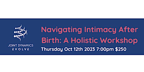 Navigating Intimacy After Birth: A Holistic Workshop primary image