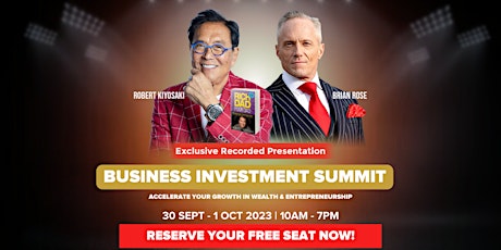 Hauptbild für Business Investment Summit