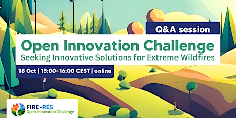 FIRE-RES Open Innovation Challenge Q&A Webinar primary image