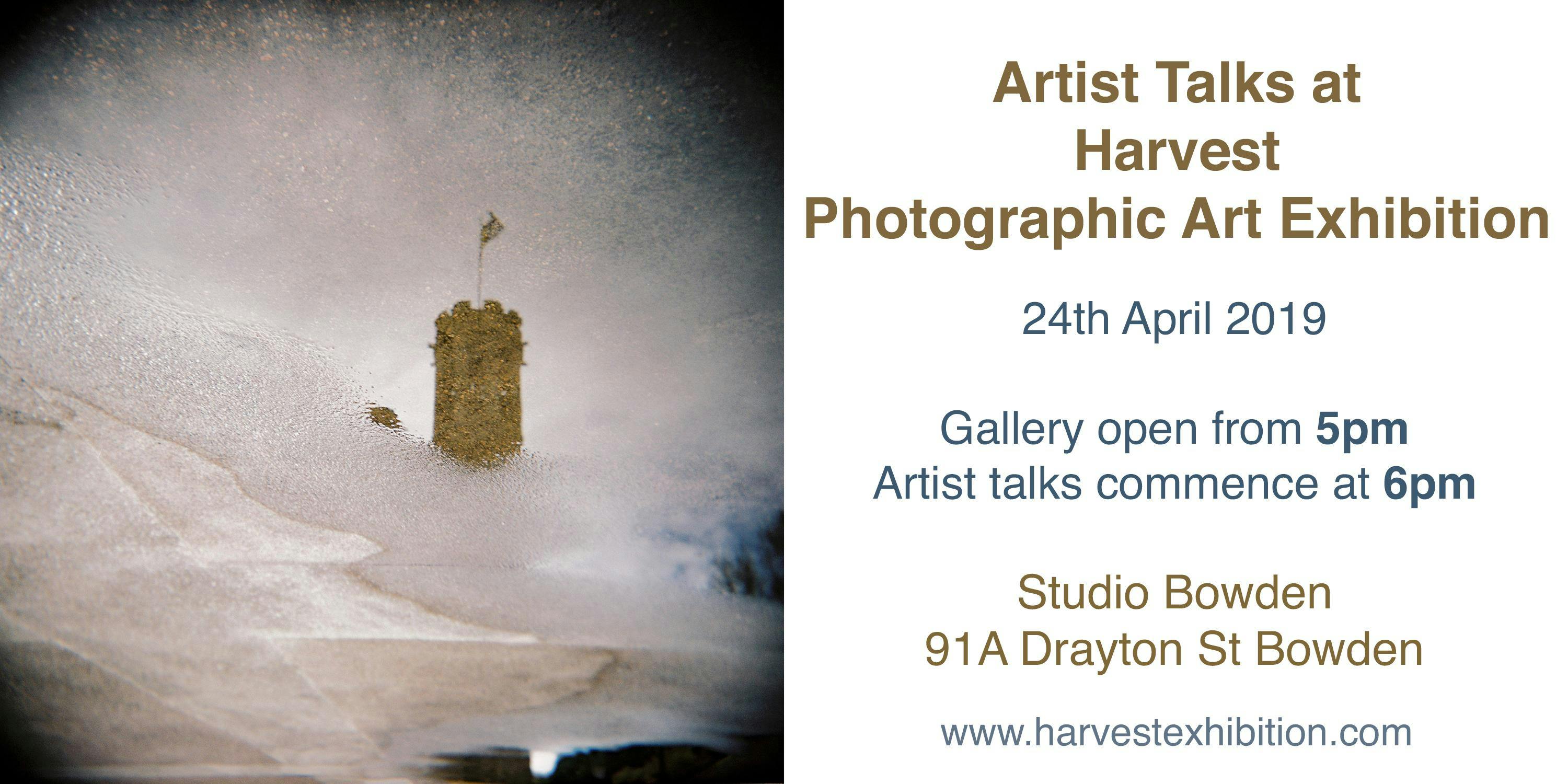 Artist Talks at Harvest Photographic Art Exhibition