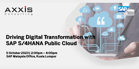 Image principale de Driving Digital Transformation with SAP S/4HANA Public Cloud