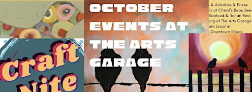 Collection image for Arts Garage October Events