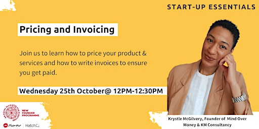 Start-up Essentials: Pricing and Invoicing primary image