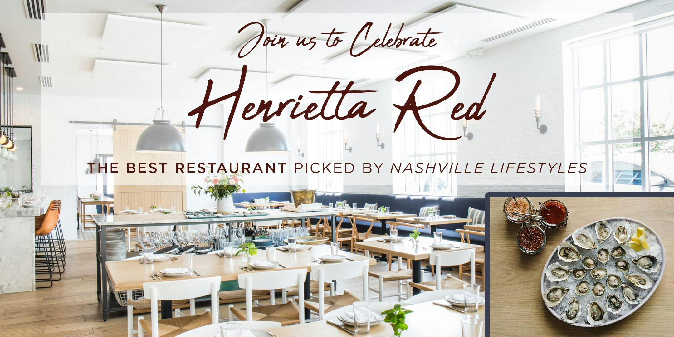 Nashville Lifestyles Celebrates The Best Restaurant: Henrietta Red