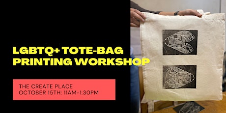 LGBTQ+ Printmaking - Tote Bag edition! primary image
