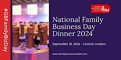 National Family Business Dinner 2024 primary image