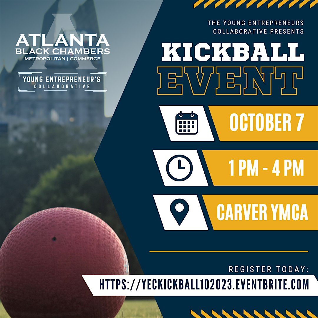 The YEC Kickball Event at Carver YMCA!