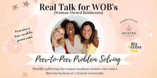 Primaire afbeelding van NKY-Cincy Mastermind: Real Talk for WOB's (women-owned businesses)