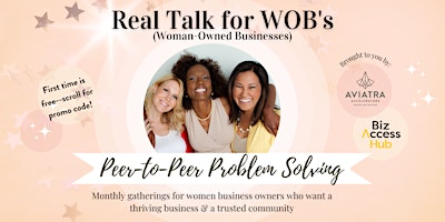 NKY-Cincy Mastermind: Real Talk for WOB's (women-owned businesses) primary image