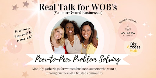 Imagem principal de NKY-Cincy Mastermind: Real Talk for WOB's (women-owned businesses)