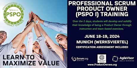 Certified Training | Professional Scrum Product Owner (PSPO)