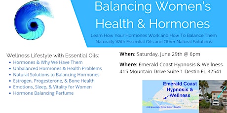 Balancing Women’s Health & Hormones primary image