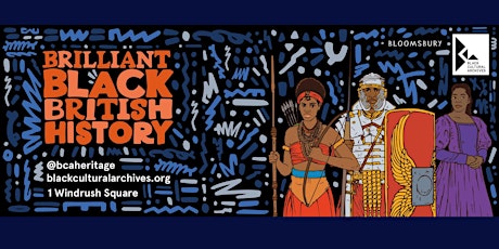 Primaire afbeelding van Author Talk - Brilliant Black British History