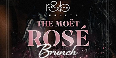 Primaire afbeelding van Moet Rose Sunday Brunch x Day Party Experience, Free Entry, Live DJ