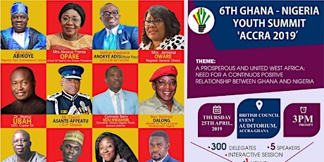 6th Ghana Nigeria Youth Summit primary image