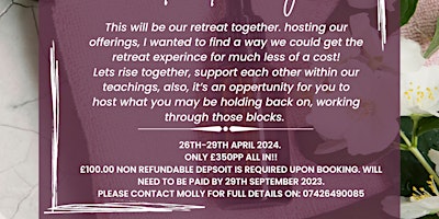 Imagem principal do evento Practitioners Retreat in Glastonbury April 2024