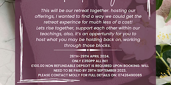 Practitioners Retreat in Glastonbury April 2024