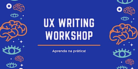 Imagem principal do evento UX Writing Workshop