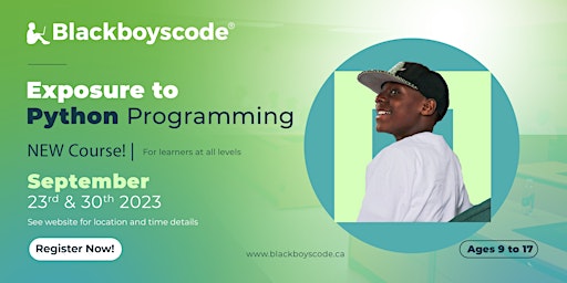 Hauptbild für Blackboyscode Ottawa -  Exposure to Python Programming