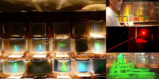 Imagem principal do evento Inside Holographic Studios: Holography Gallery & Laser Laboratory