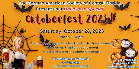 Halloween Oktoberfest! October 28, 2023 primary image
