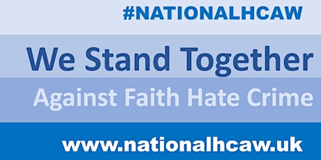 NationalHCAW Act of Hope and Remembrance for those affected by Hate Crime primary image