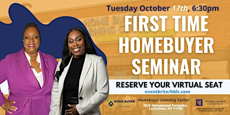 First Time Home Buyer Virtual Seminar  primärbild