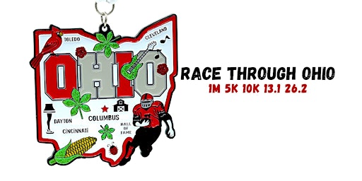 Race Thru Ohio 1M 5K 10K 13.1 26.2 -Now only $12! primary image