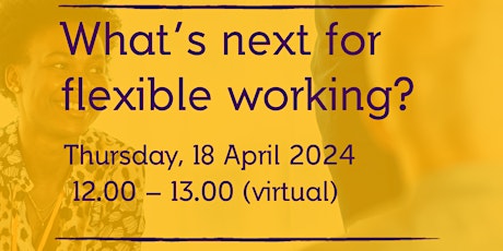 Primaire afbeelding van What's next for flexible working?