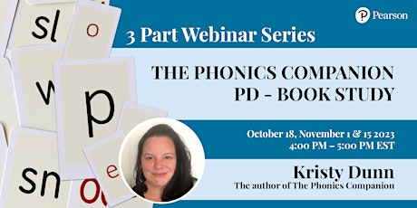 The Phonics Companion PD - Book Study (3-Part Webinar Series) primary image