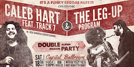 Caleb Hart + The Leg-Up Program Double Album Release primary image