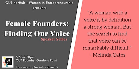 Female Founders: Finding Our Voice primary image