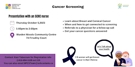 Presentation on Cancer Screening primary image