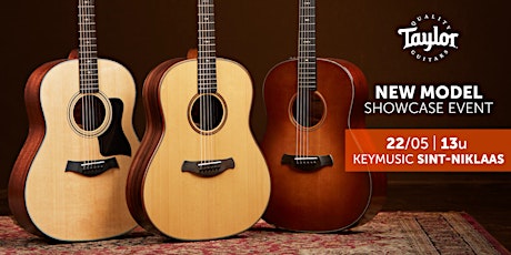 Primaire afbeelding van Taylor Guitars New Model Showcase event KEYMUSIC Sint-Niklaas
