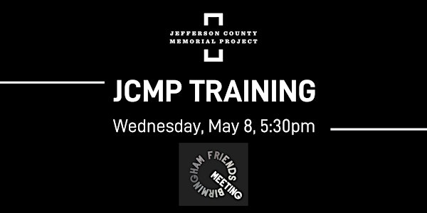 JCMP Training and Discussion 