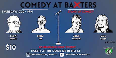 Thursday Comedy at Baxters Lot primary image