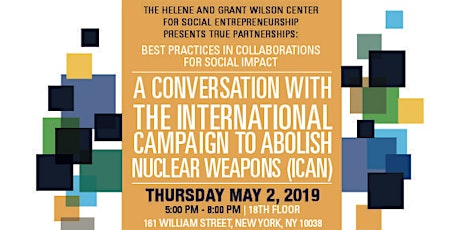A Conversation with INTERNATIONAL CAMPAIGN TO ABOLISH NUCLEAR WEAPONS(ICAN) primary image