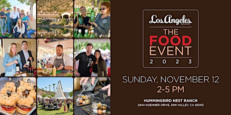 Hauptbild für Los Angeles magazine's The Food Event 2023