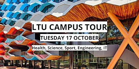 Imagem principal do evento ATAR Notes - LTU Campus Tour: Health, Science, Sport, Engineering, IT