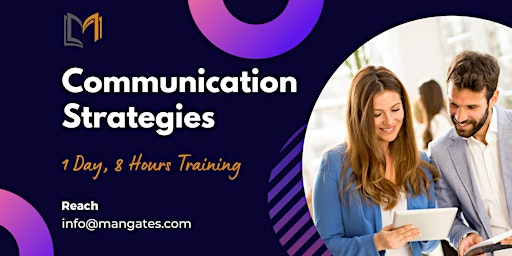 Communication Strategies 1 Day Training in Dammam primary image