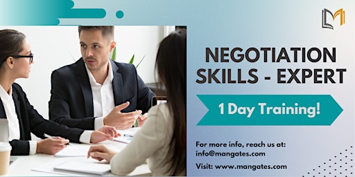 Imagen principal de Negotiation Skills - Expert 1 Day Training in Medina