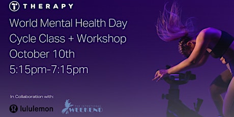 Imagen principal de WMHD | Therapy Fitness x The Intentional Weekend