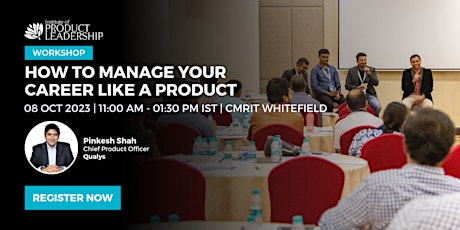 [Workshop] - How To Manage Your Career Like A Product primary image