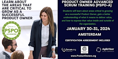 Certified Training | Professional Scrum Product Ow