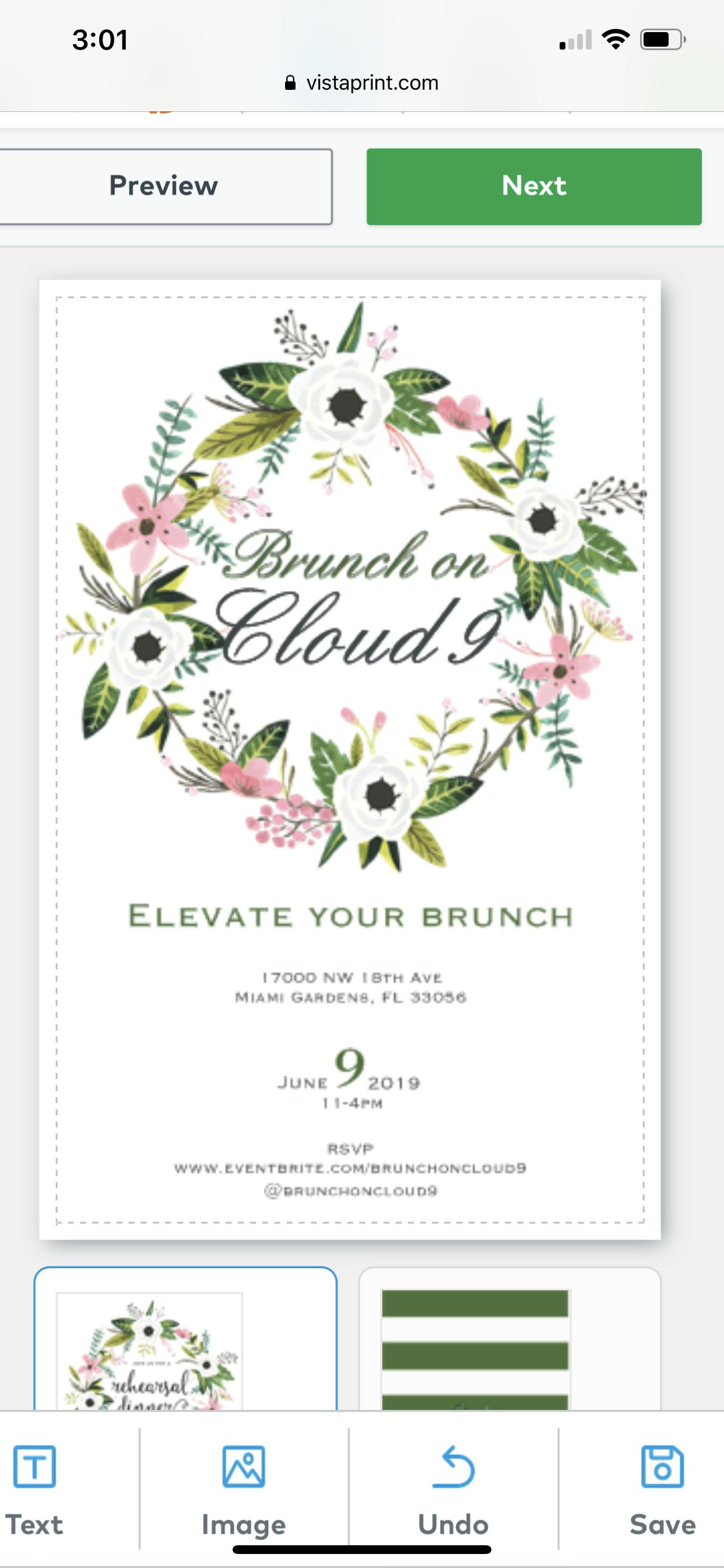 Brunch on Cloud9