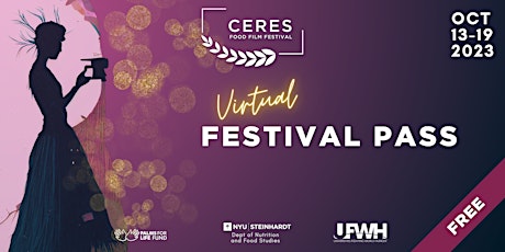 Primaire afbeelding van Virtual Festival Access | Ceres Food Film Festival