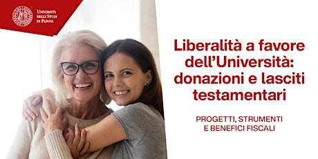 Imagen principal de Liberalità a favore dell'Università: donazioni e lasciti testamentari