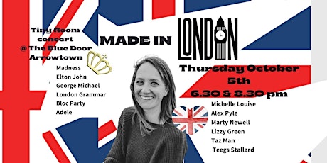 Primaire afbeelding van "Made in London" - Tiny Room Concert - Michelle Louise