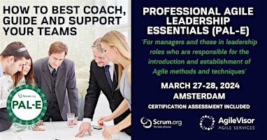 Certified Training | Professional Agile Leadership